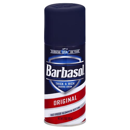 Image for Barbasol Shaving Cream, Thick & Rich, Original,7oz from THE PRESCRIPTION PLACE