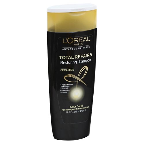 Image for Loreal Shampoo, Restoring, Ceramide, Total Repair 5,12.6oz from THE PRESCRIPTION PLACE