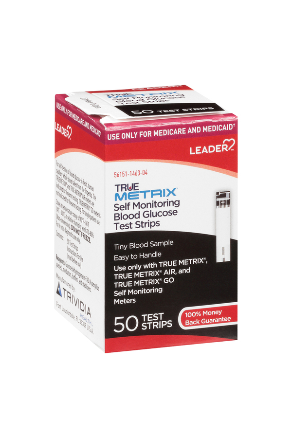 Image for Leader Blood Glucose Test Strips, Self Monitoring,50ea from THE PRESCRIPTION PLACE