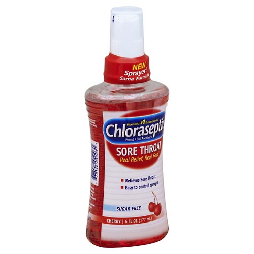 Image for Chloraseptic Sore Throat, Cherry,6oz from THE PRESCRIPTION PLACE